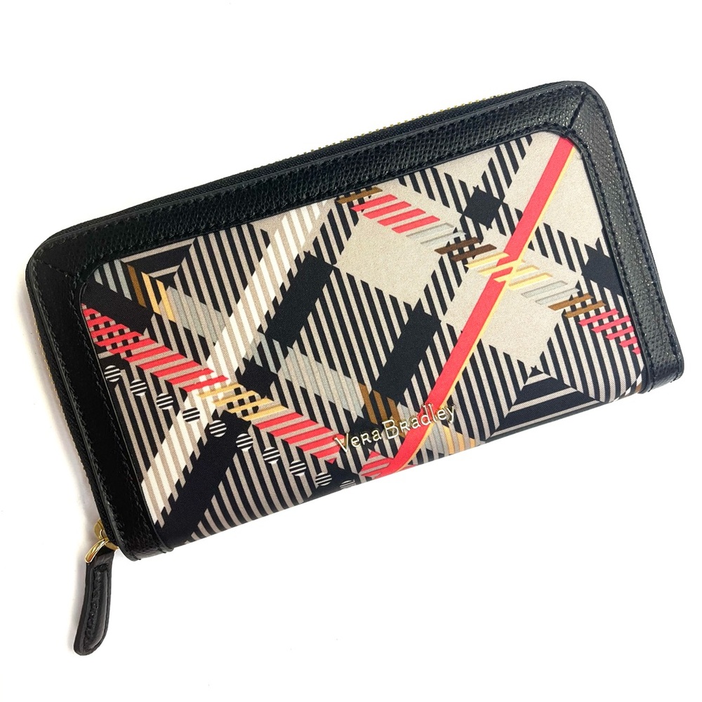 Vera Bradley Georgia Wallet in Sofia Plaid